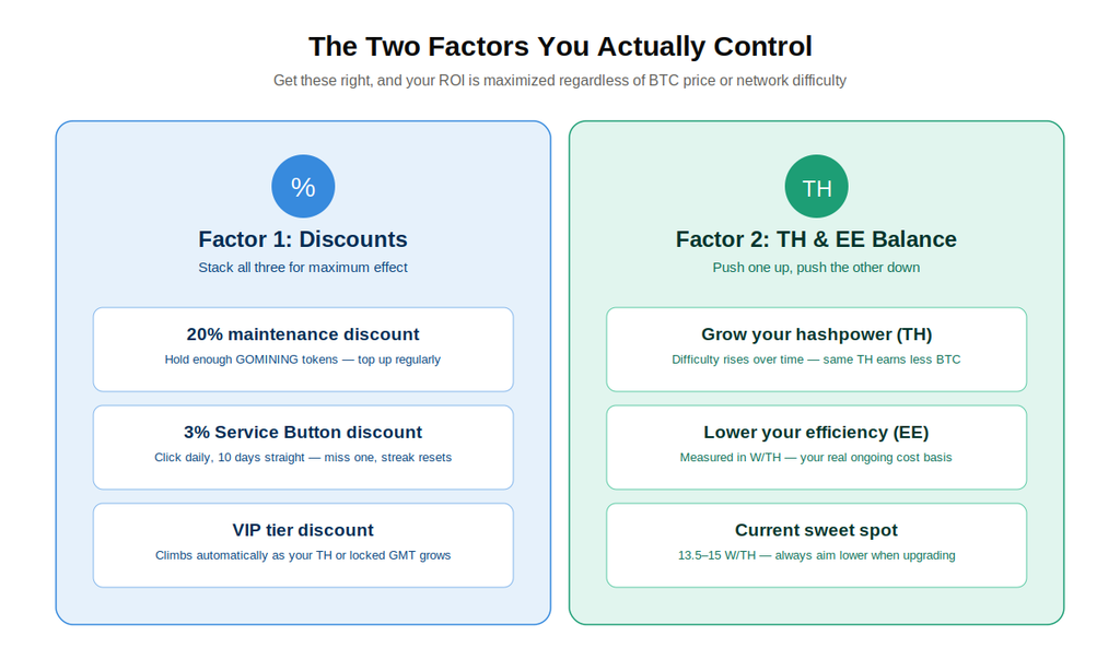 GoMining ROI Factors